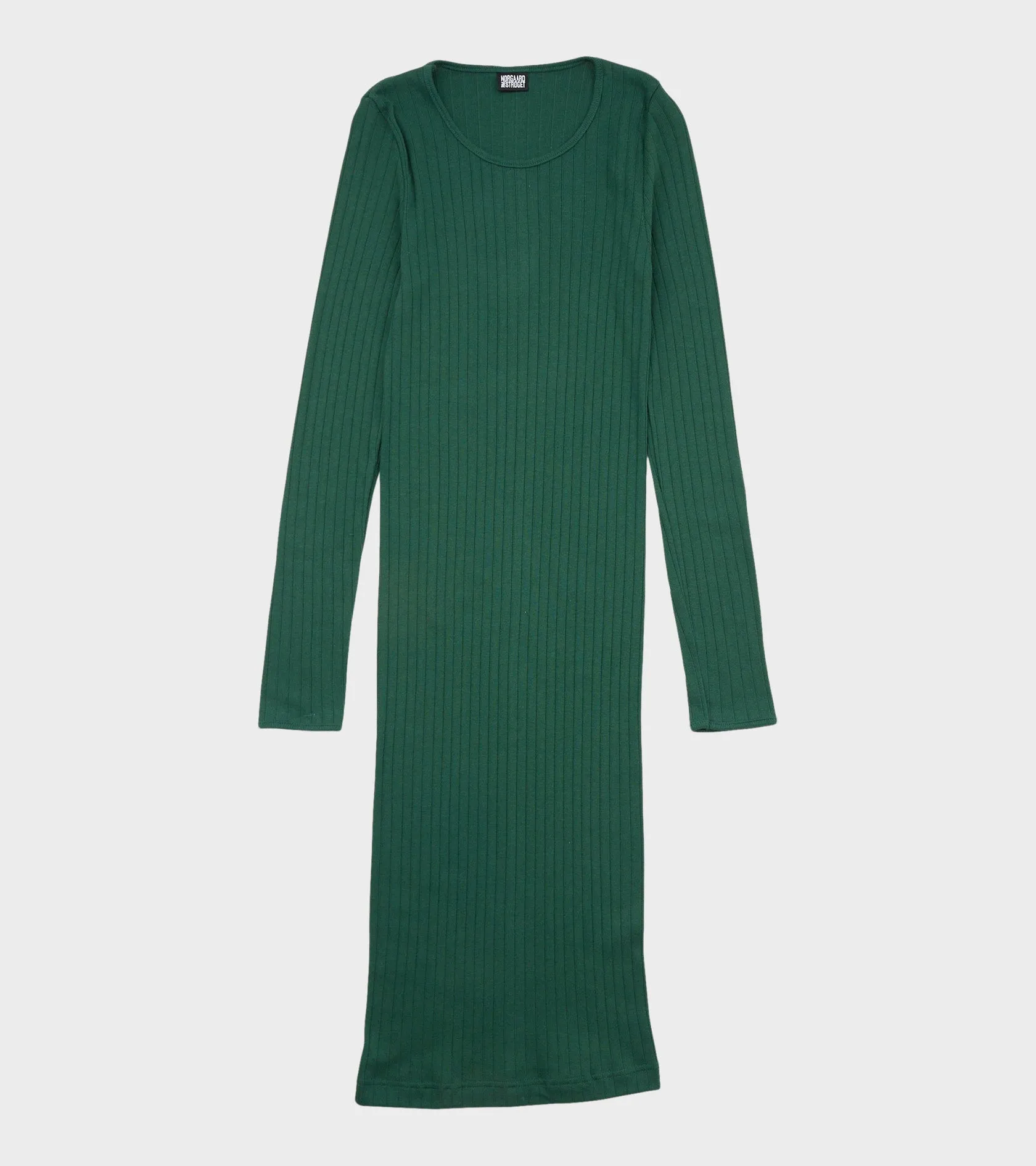 101 John Rib Dress Bottle Green