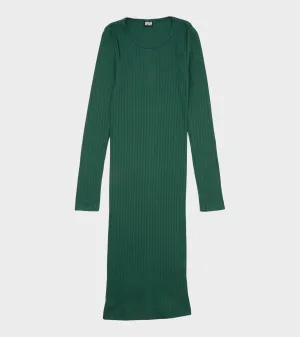 101 John Rib Dress Bottle Green