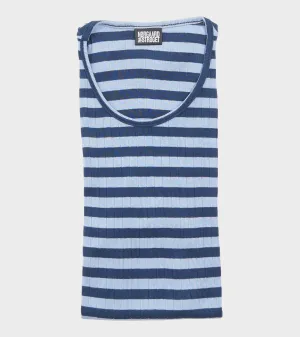 101 Rib Navy/Powder Blue