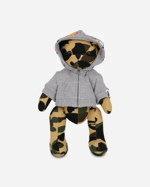 1st Camo Bear Plush Doll Yellow
