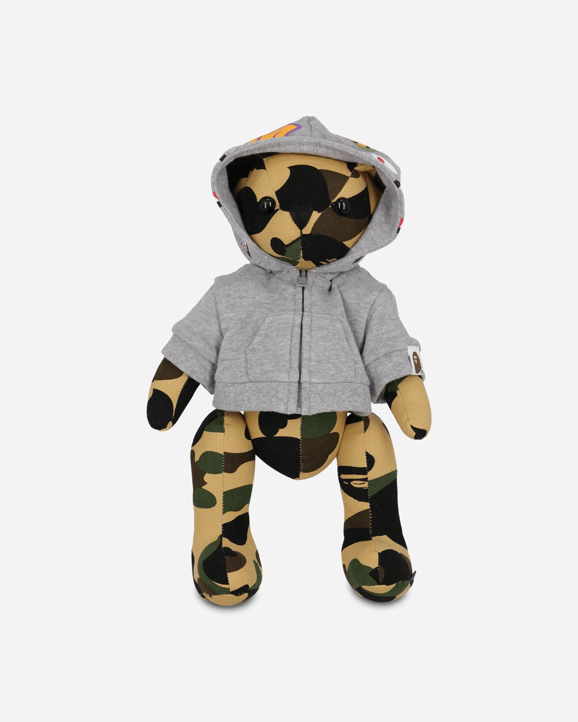 1st Camo Bear Plush Doll Yellow