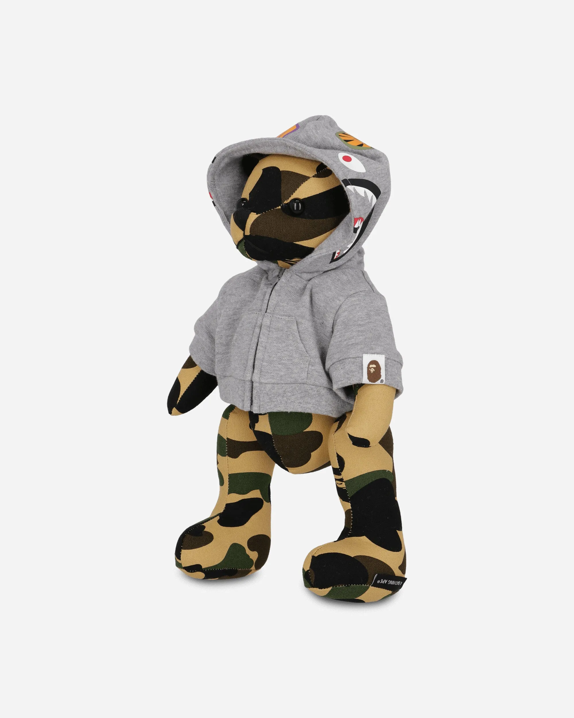 1st Camo Bear Plush Doll Yellow