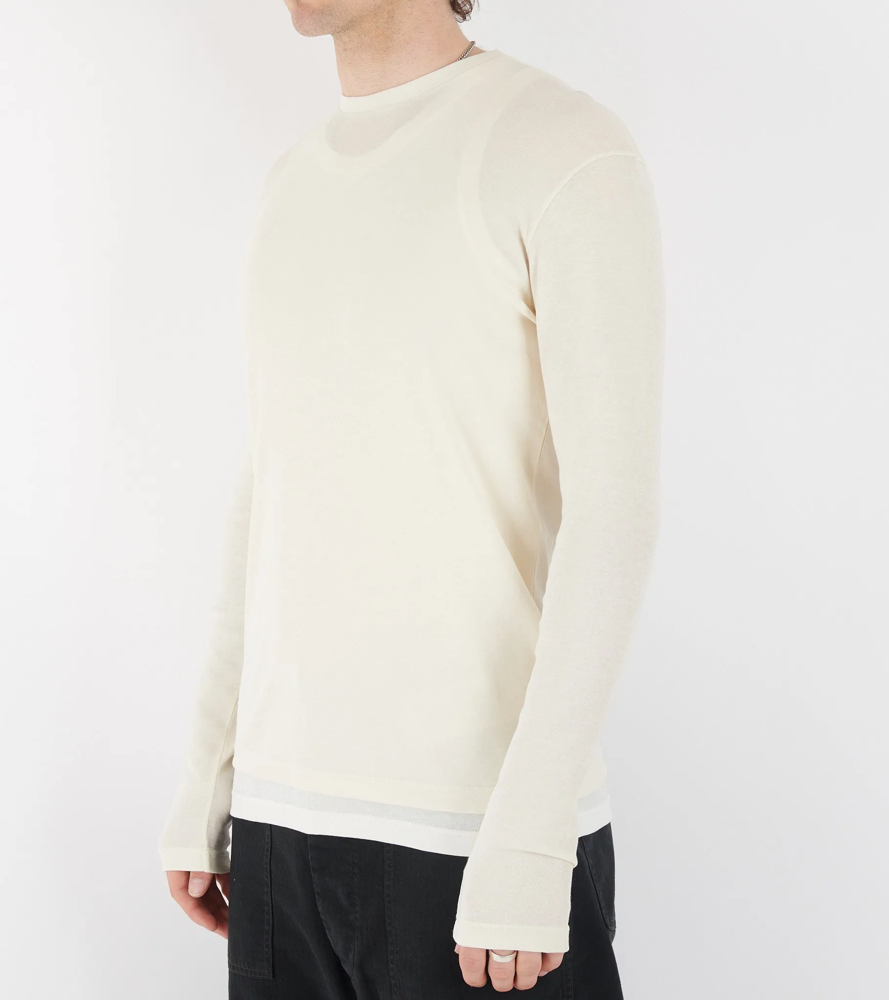 3-pack Layered Set White/Off-white/Grey Mix