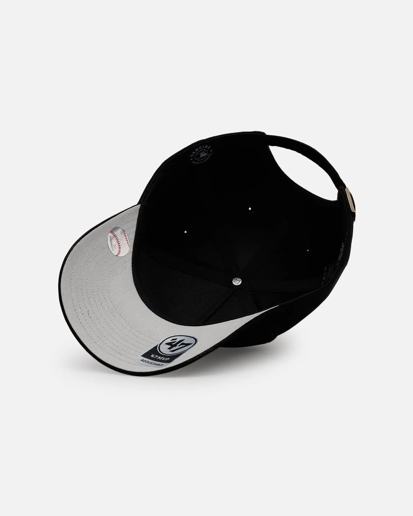 47 Brand New York Mets 'Ultrasuede' 47 MVP Strapback Black/White