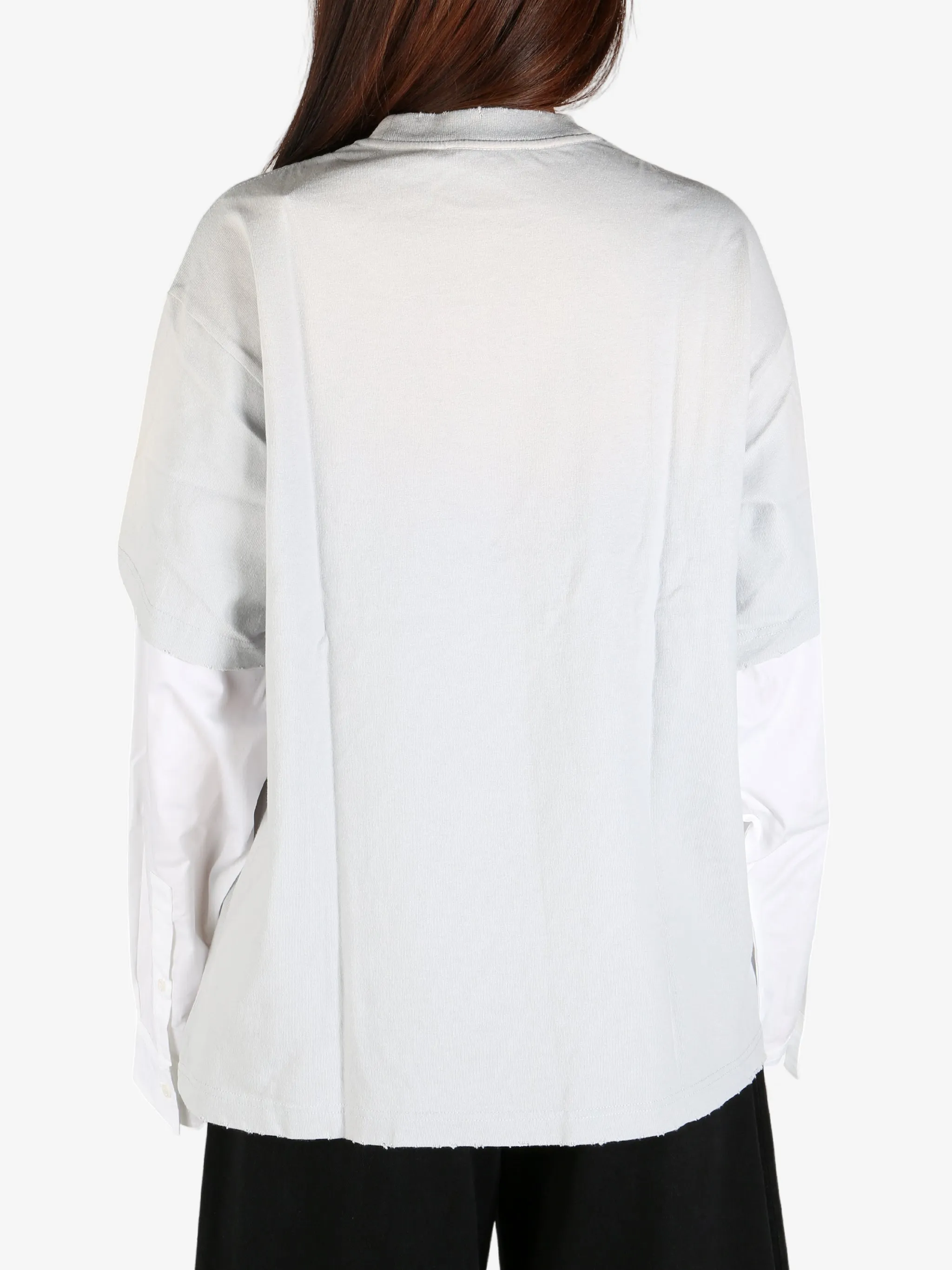 ACNE STUDIOS - Women Layered Print T-Shirt