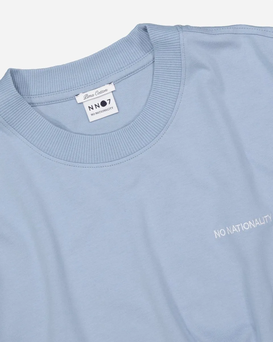 Adam EMB T-shirt 3209 - Ashley Blue