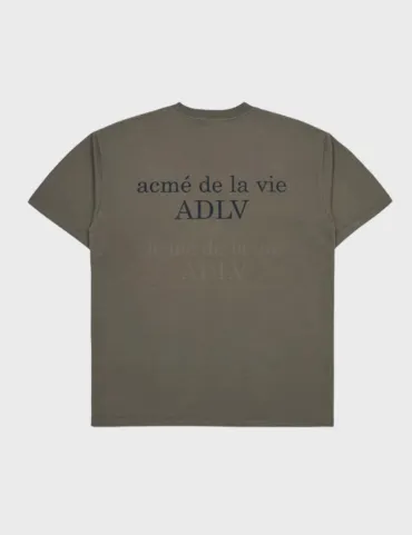 ADLV acme de la vie Logo T-shirt SS23 (Cocoa)