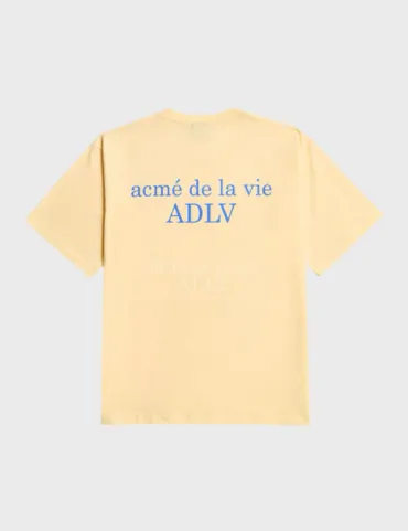 ADLV acme de la vie Logo T-shirt SS23 (Yellow)