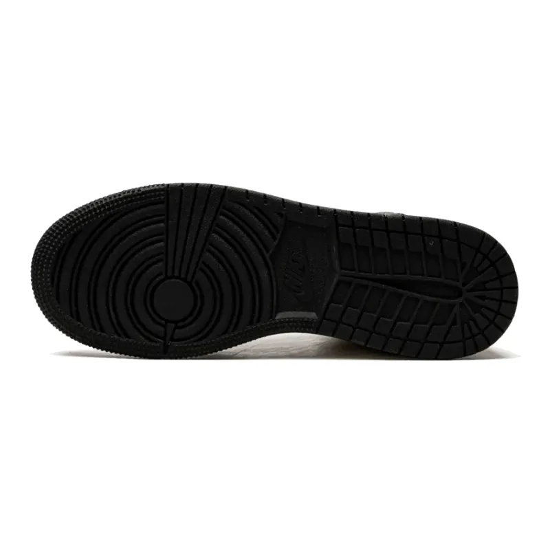 Air Jordan 1 Mid White Pollen Black Gs