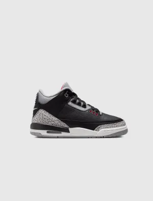 AIR JORDAN 3 RETRO BLACK CEMENT GS