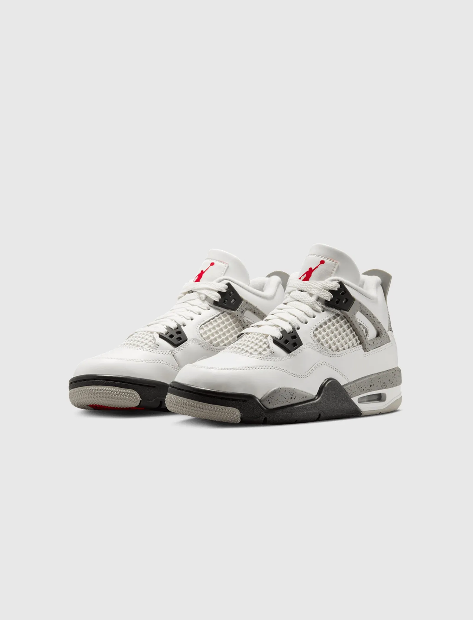 AIR JORDAN 4 RETRO WHITE CEMENT GS