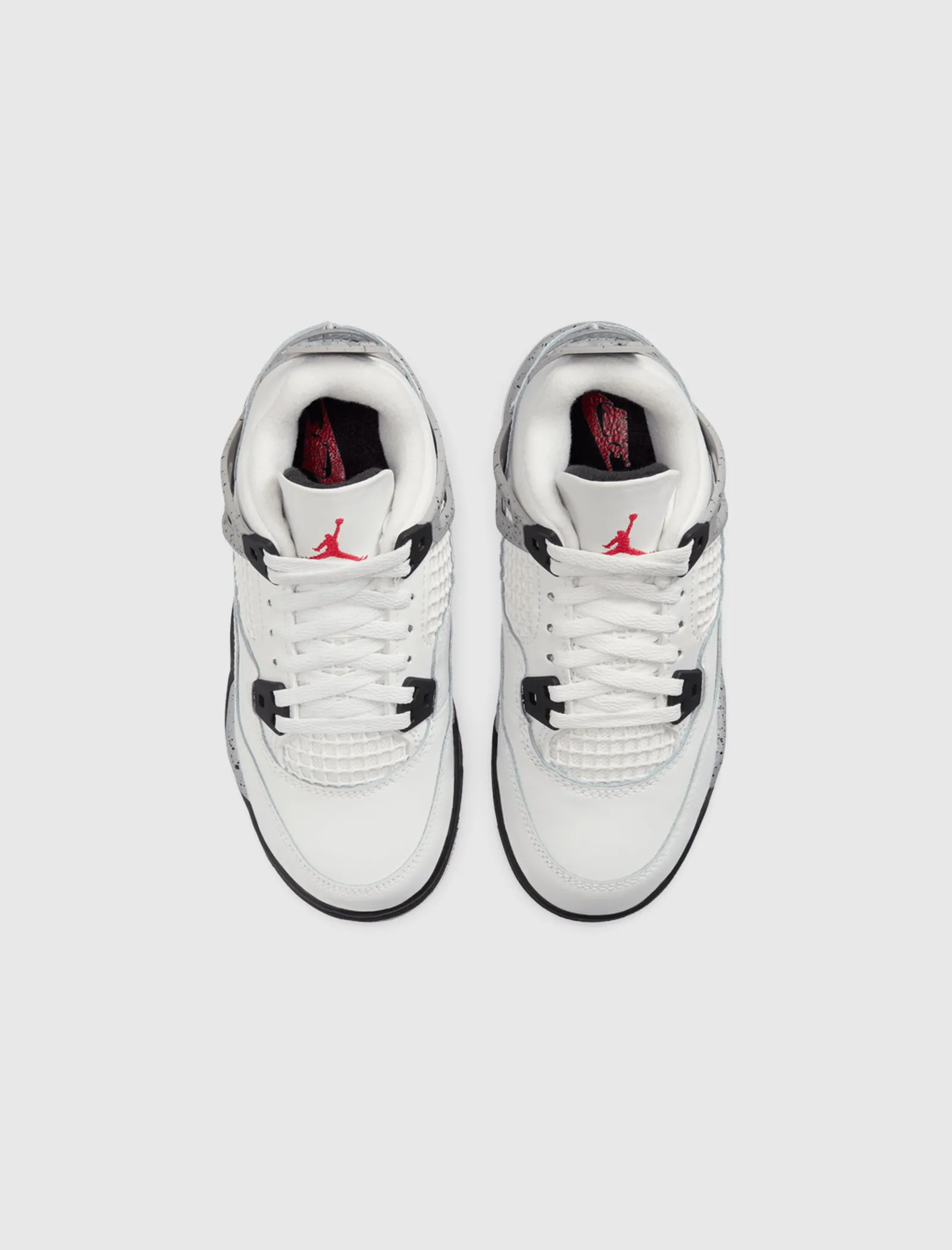 AIR JORDAN 4 RETRO WHITE CEMENT PS