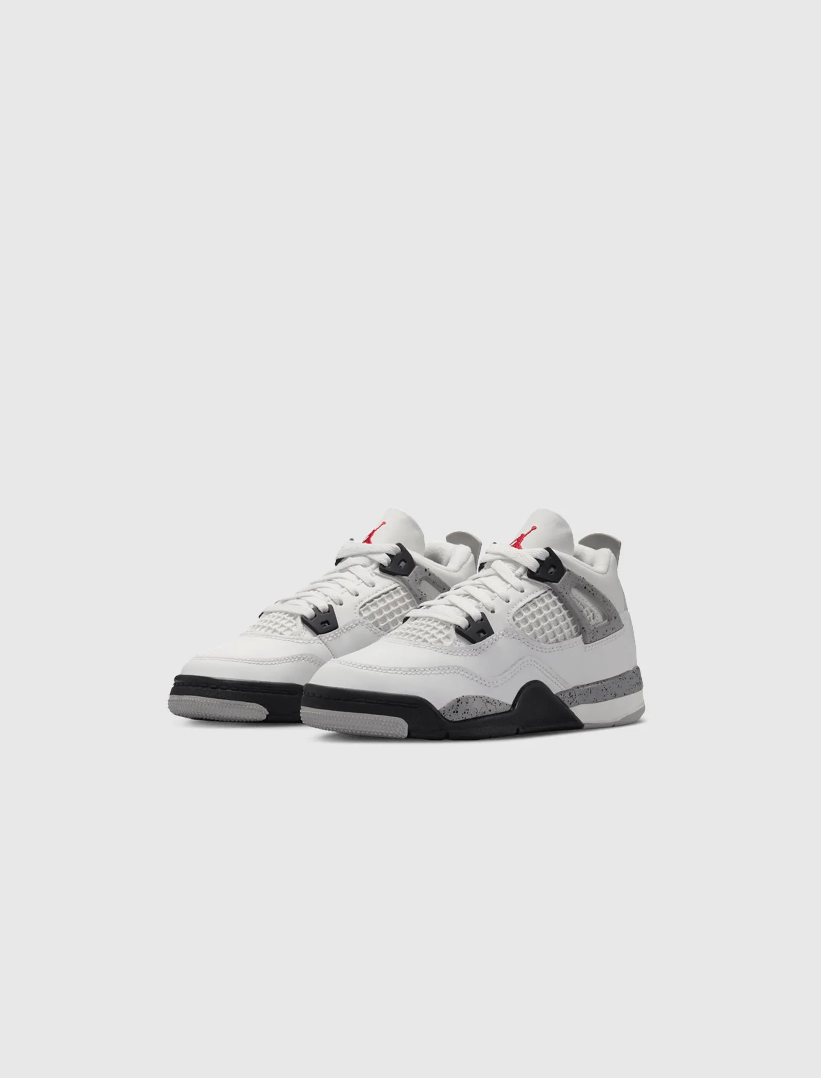 AIR JORDAN 4 RETRO WHITE CEMENT PS