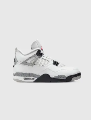 AIR JORDAN 4 RETRO WHITE CEMENT