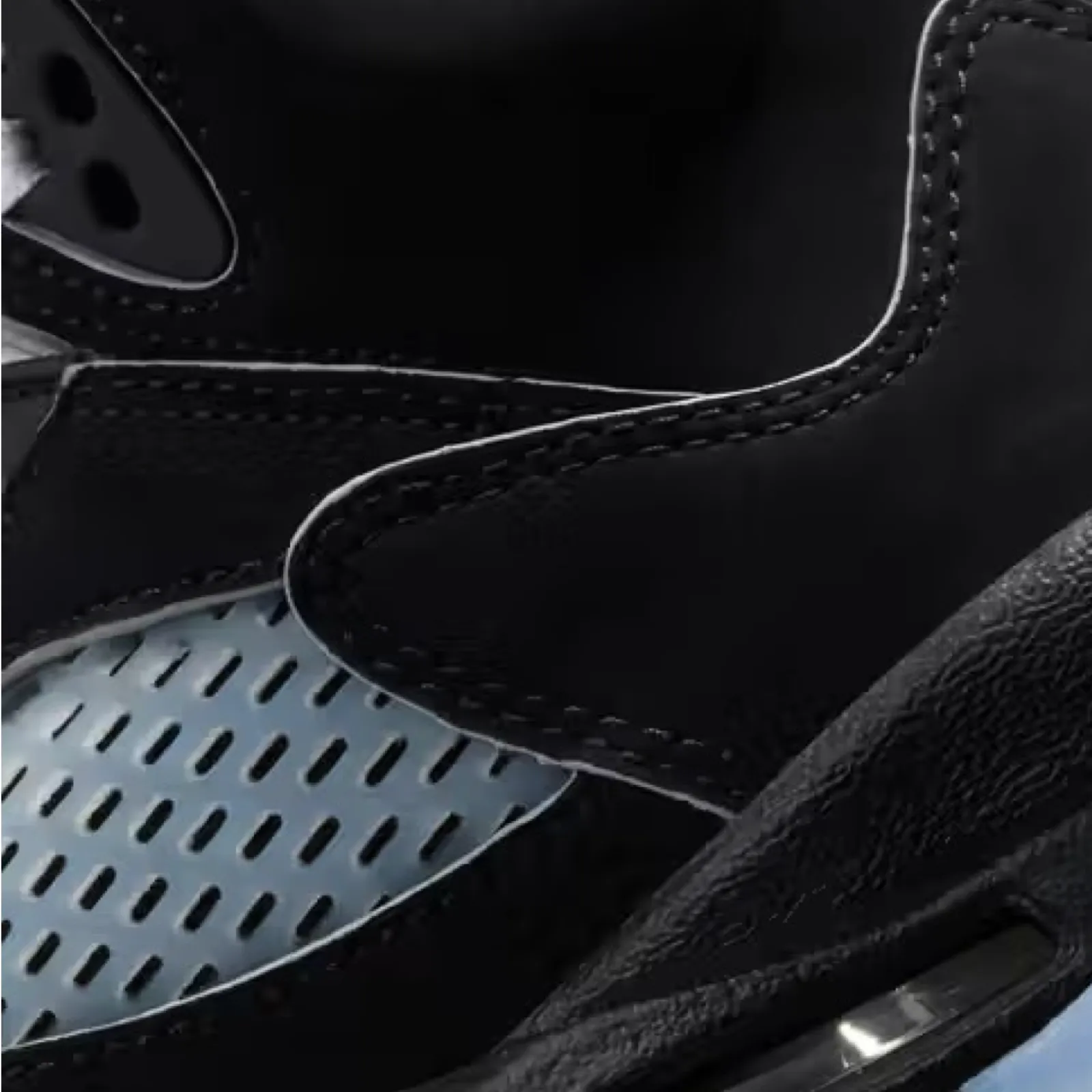 Air Jordan 5 Retro 2024 Black Metallic Silver