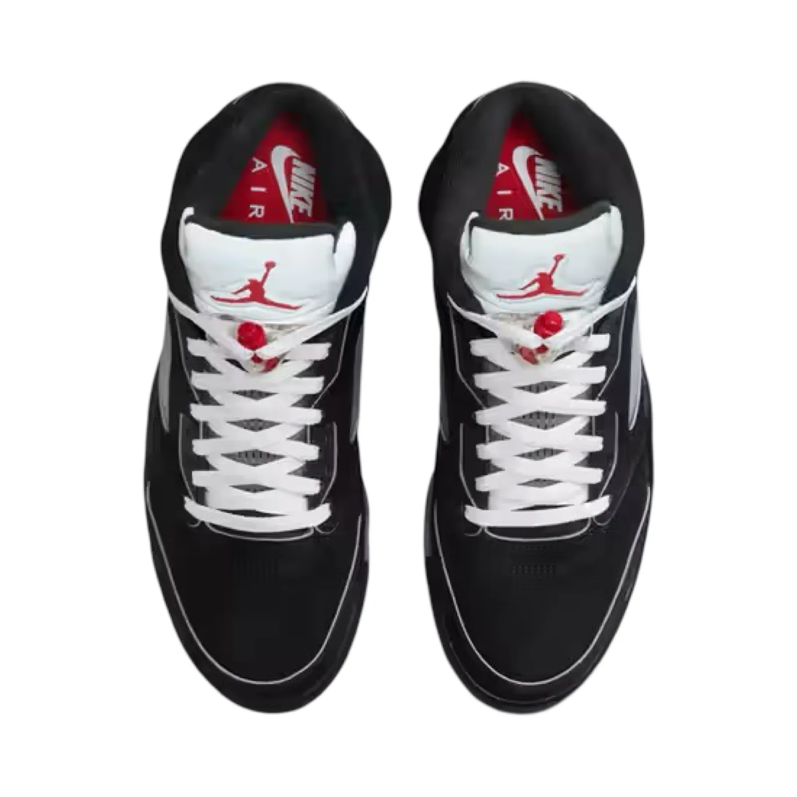 Air Jordan 5 Retro 2024 Black Metallic Silver