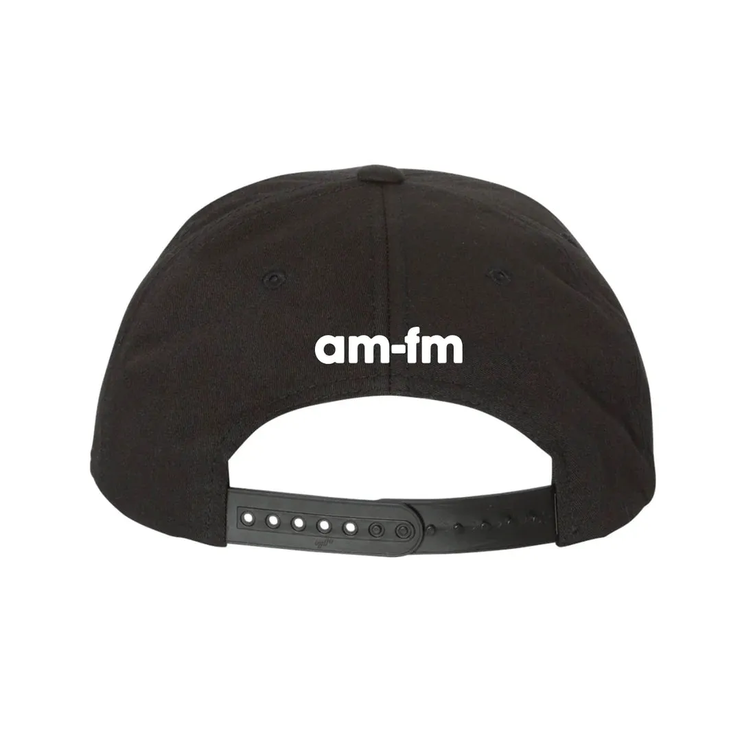 am-fm Hi-8 SNAPBACK // BLACK