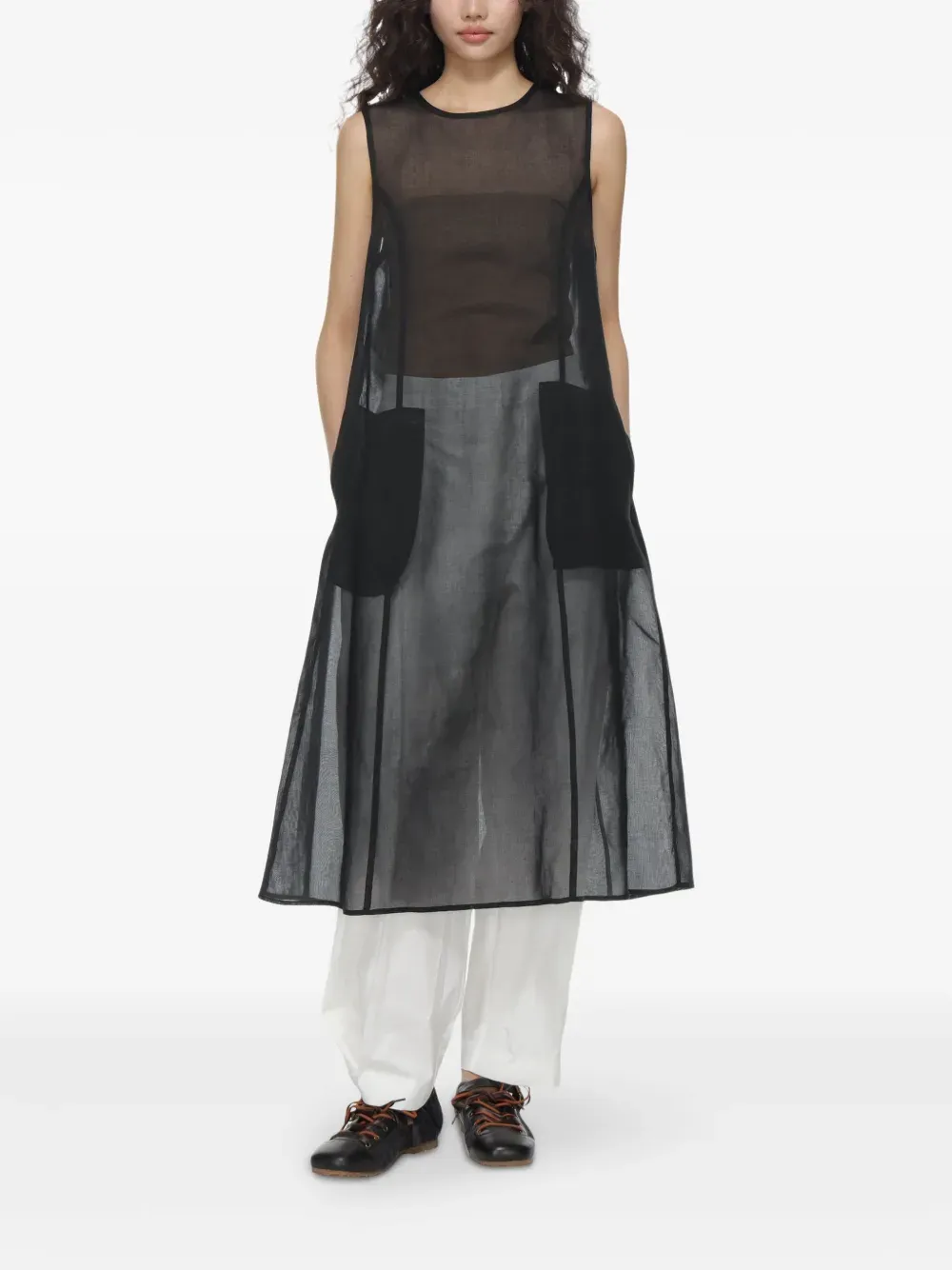 AMOMENTO - Women Button Garconne Pants