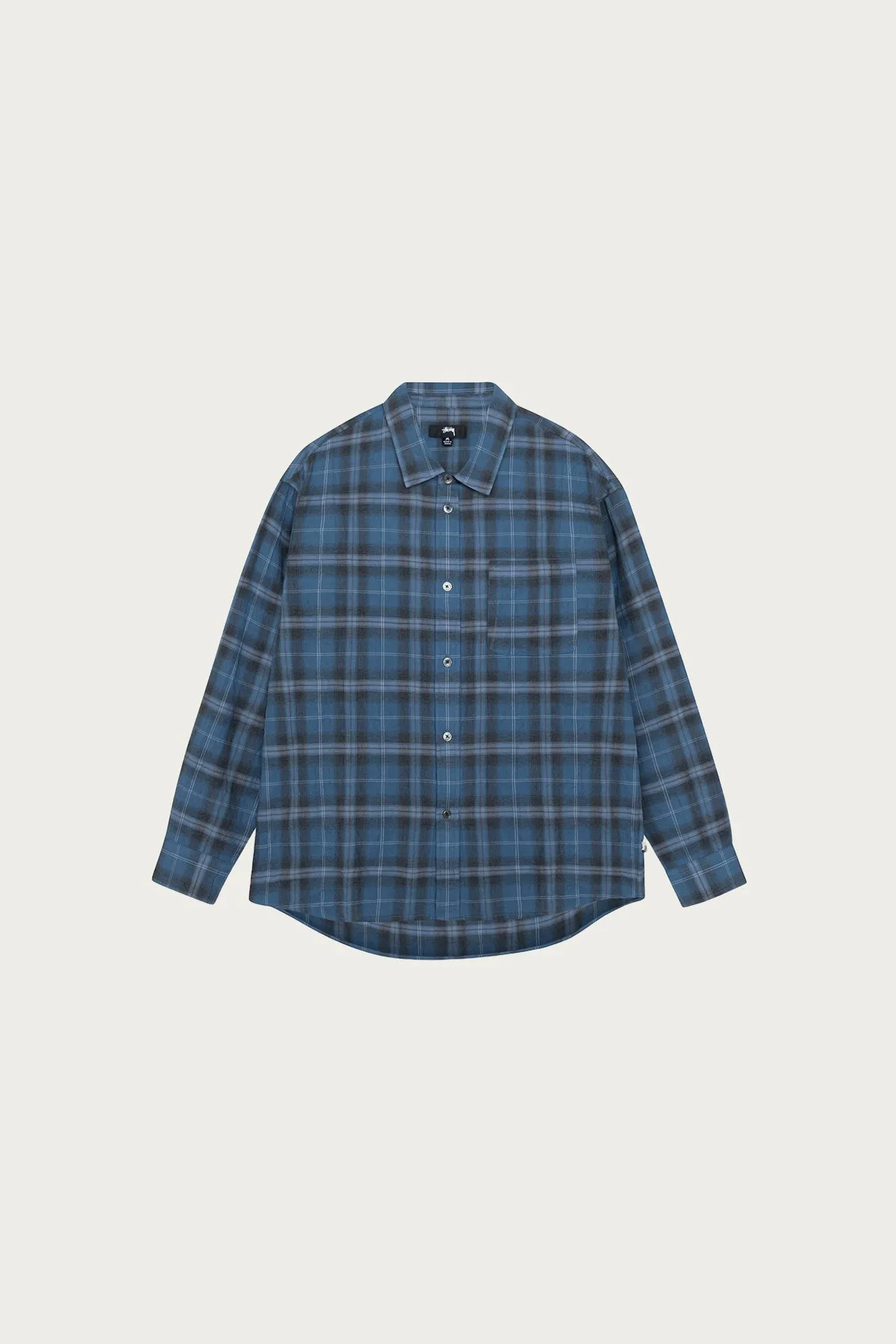 Beach Plaid Shirt - Blue