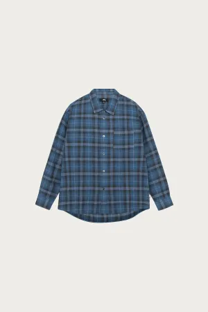 Beach Plaid Shirt - Blue