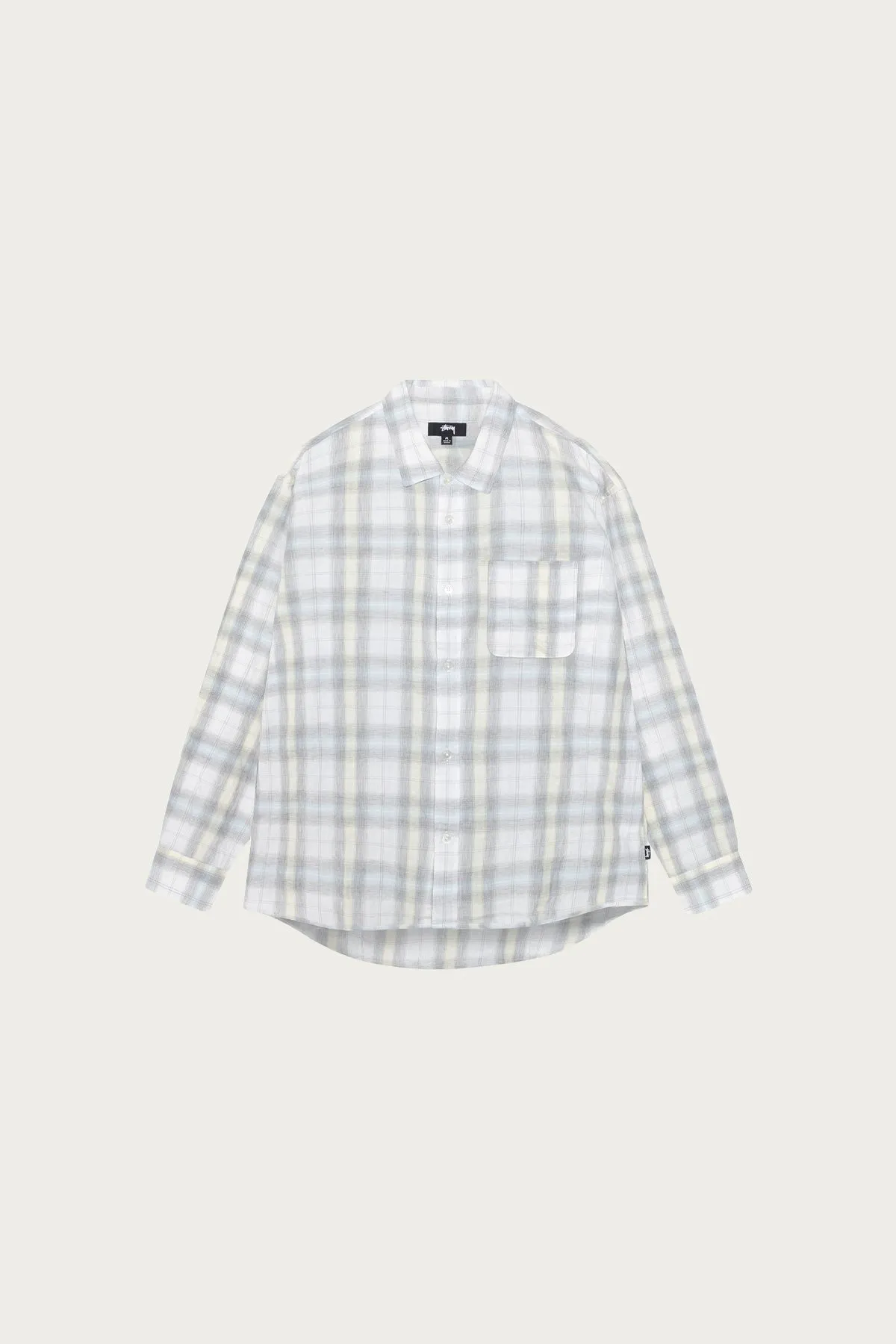 Beach Plaid Shirt - Off White