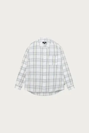 Beach Plaid Shirt - Off White