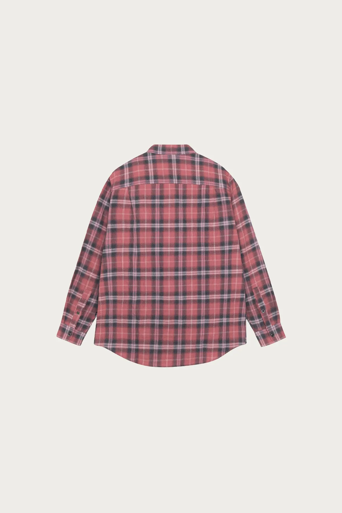 Beach Plaid Shirt - Red