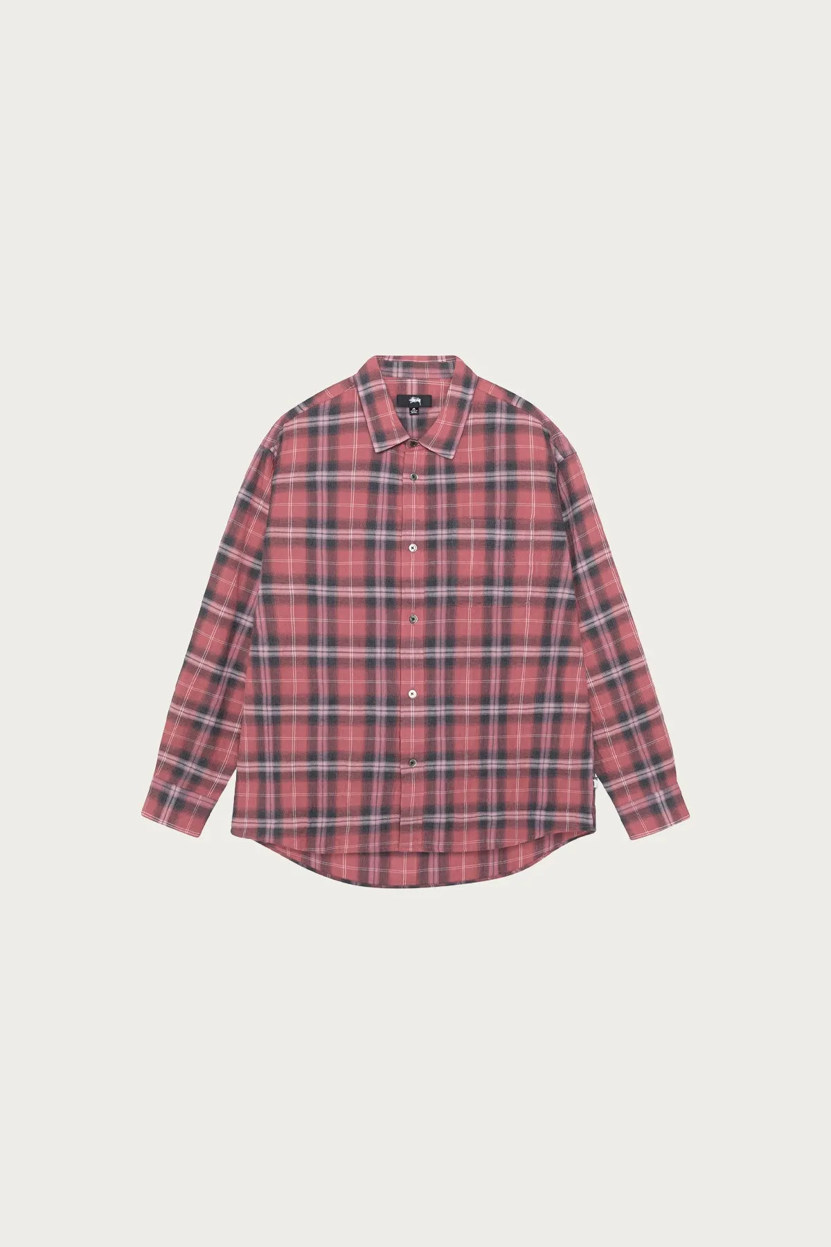 Beach Plaid Shirt - Red