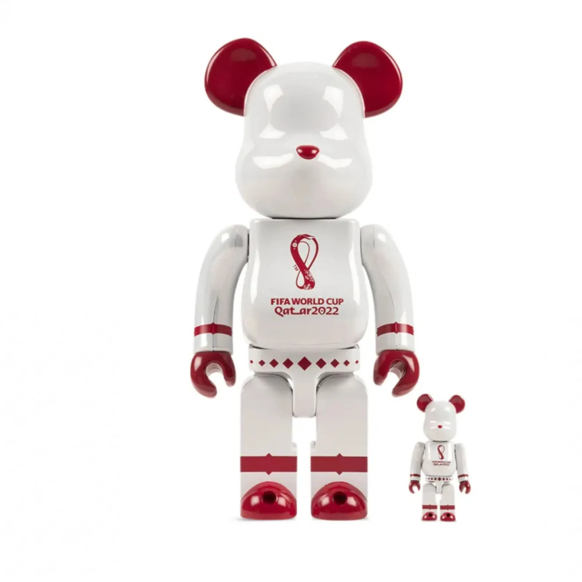 Bearbrick x FIFA World Cup Qatar 2022 100% & 400% St