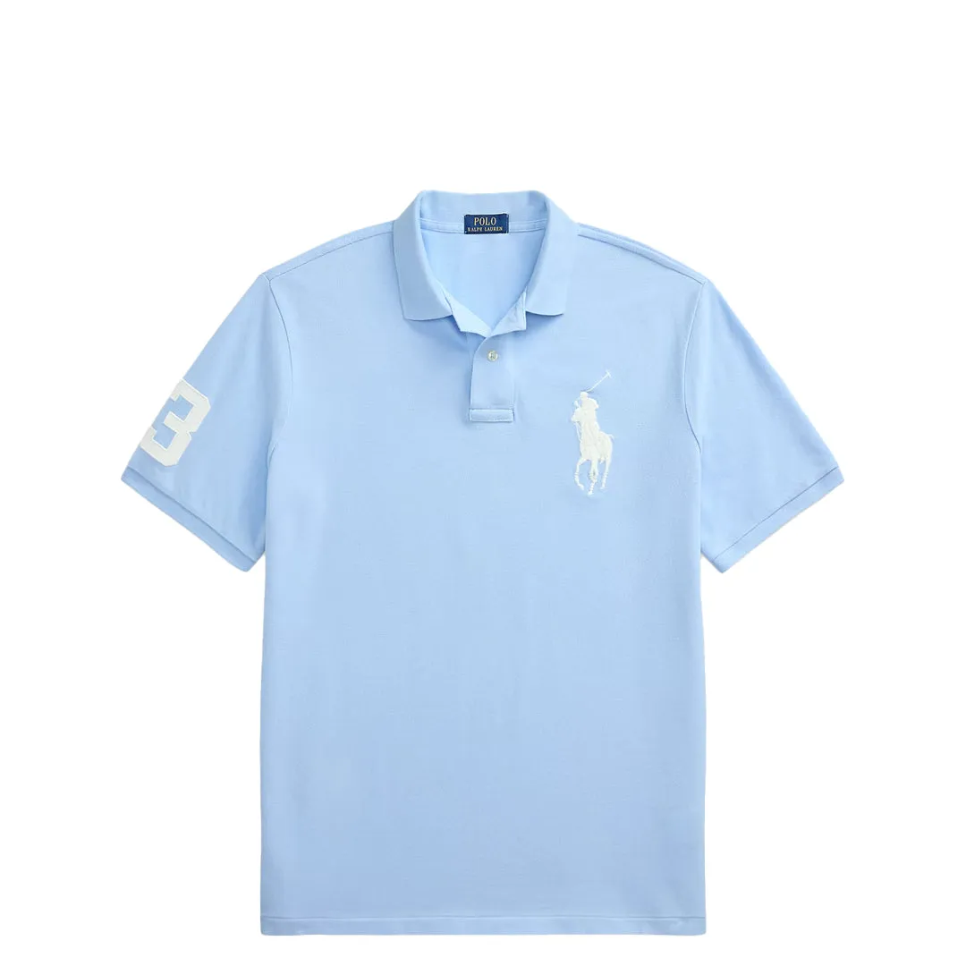 BIG PONY MESH POLO SHIRT BLUEBELL