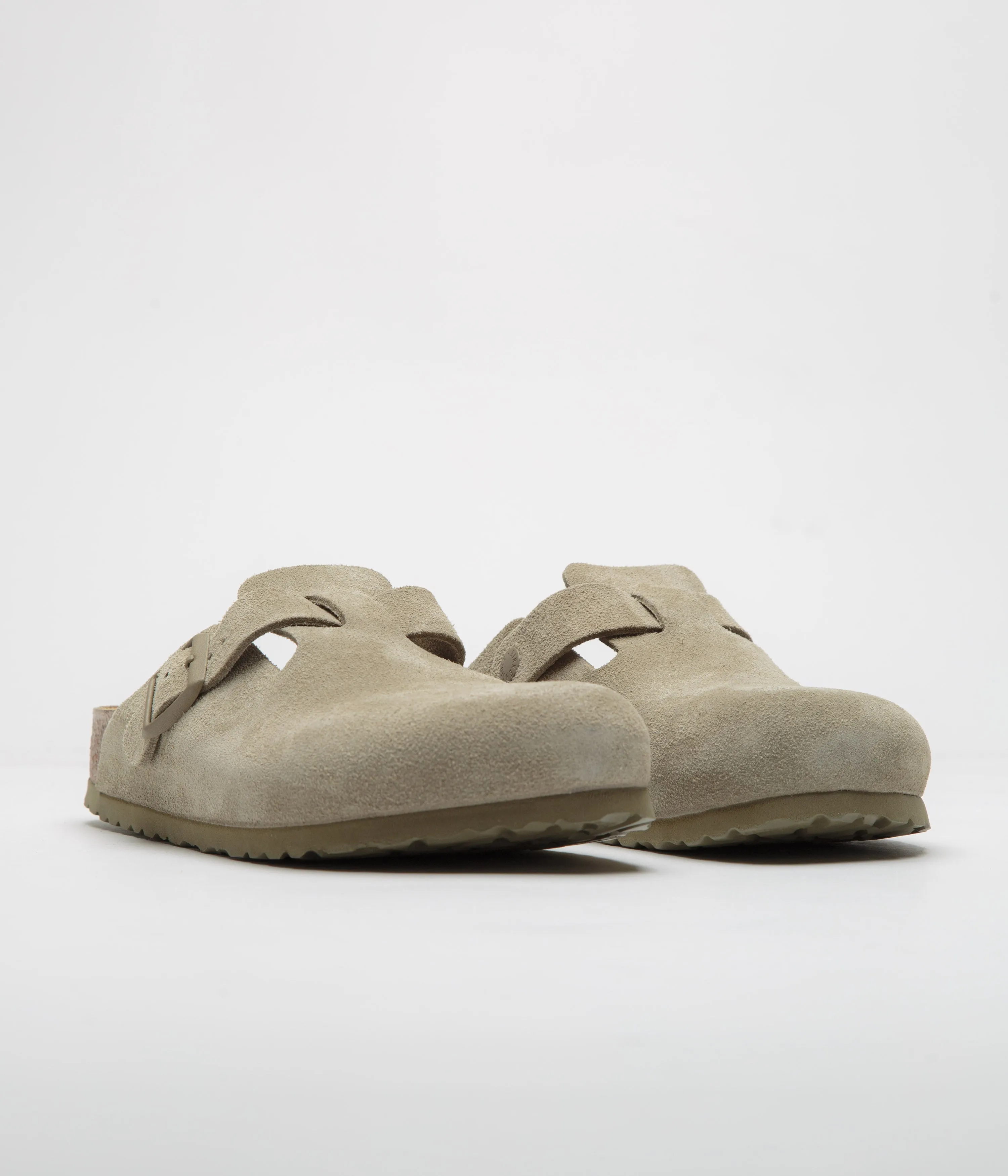 Birkenstock Boston Sandals - Faded Khaki