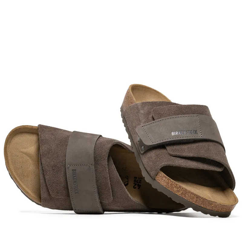 Birkenstock Kyoto Suede Nubuck - Concrete Gray