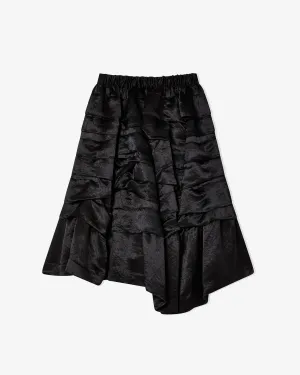 Black Comme des Garons - Acetate Ruffled Skirt - (Black)