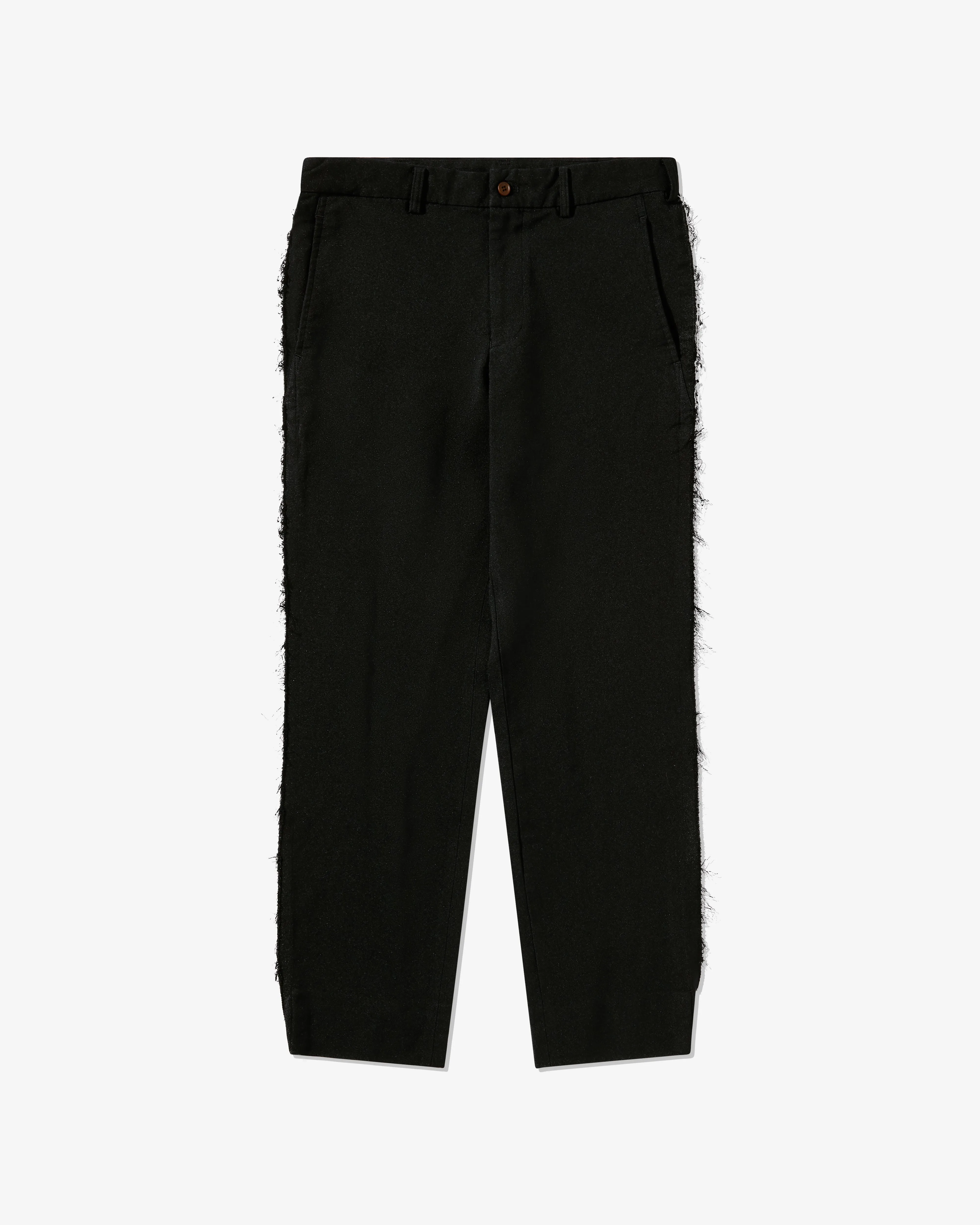 Black Comme Des Garons - Raw Side Seam Trouser - (Black)