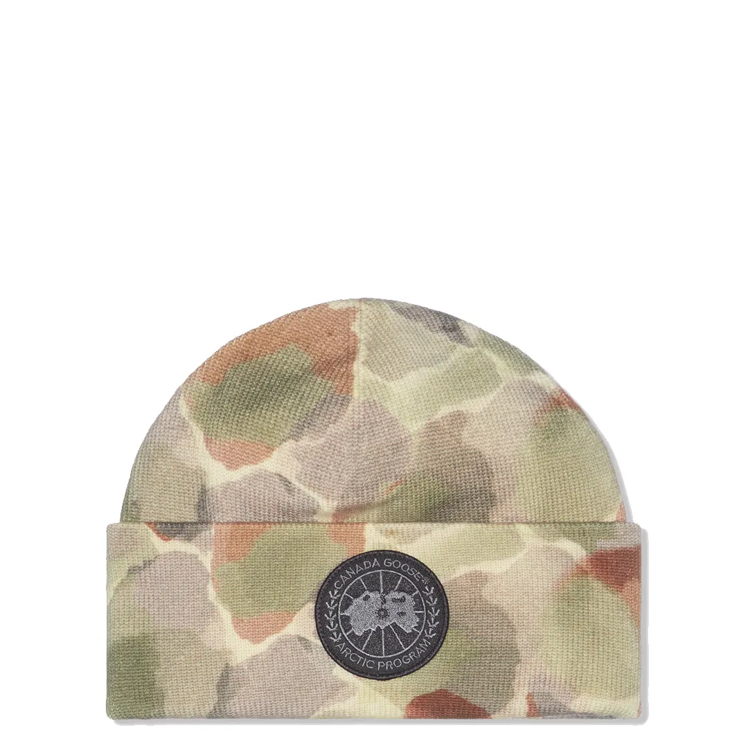 BOTANICAL PRINT ARCTIC TOQUE