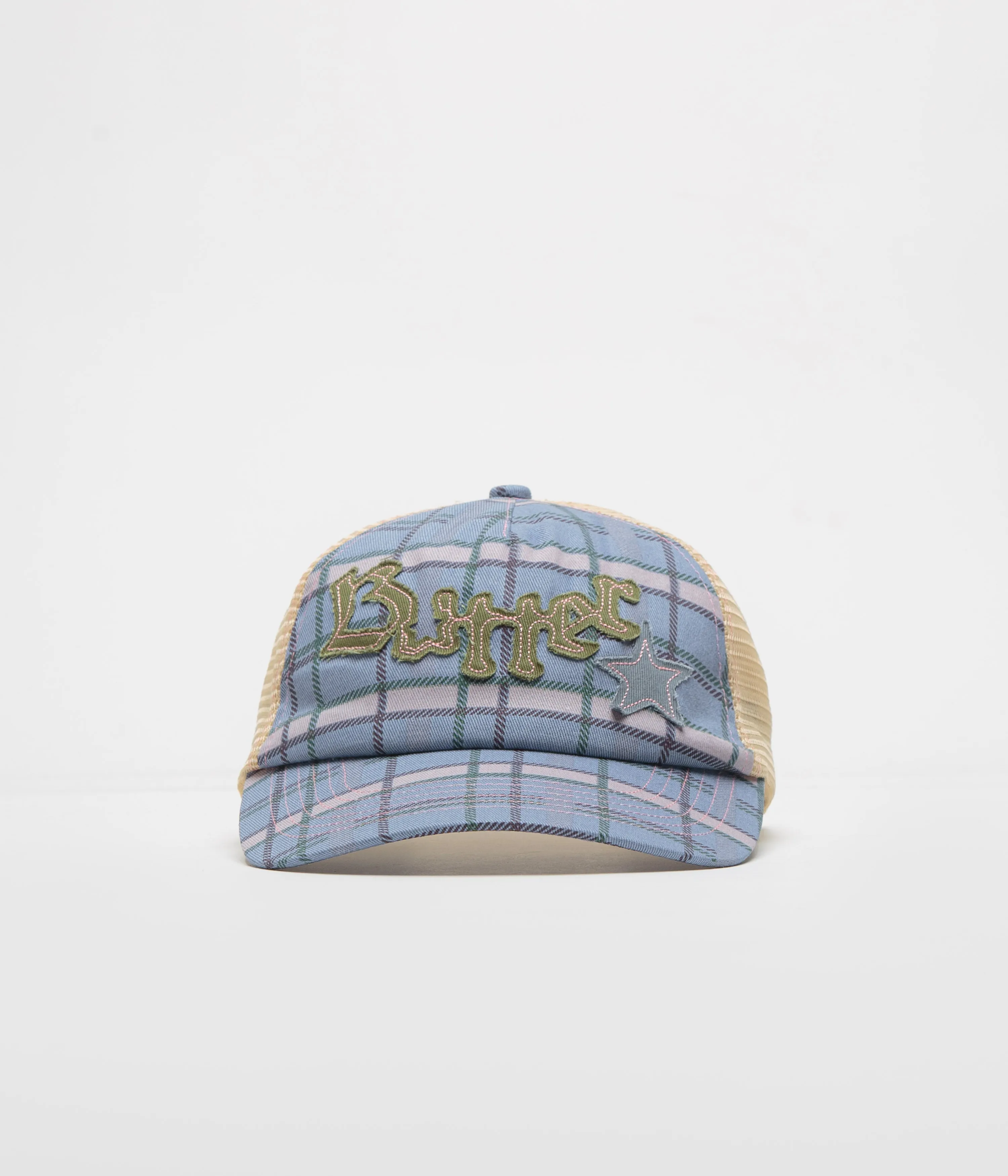 Butter Goods Edge Trucker Cap - Plaid