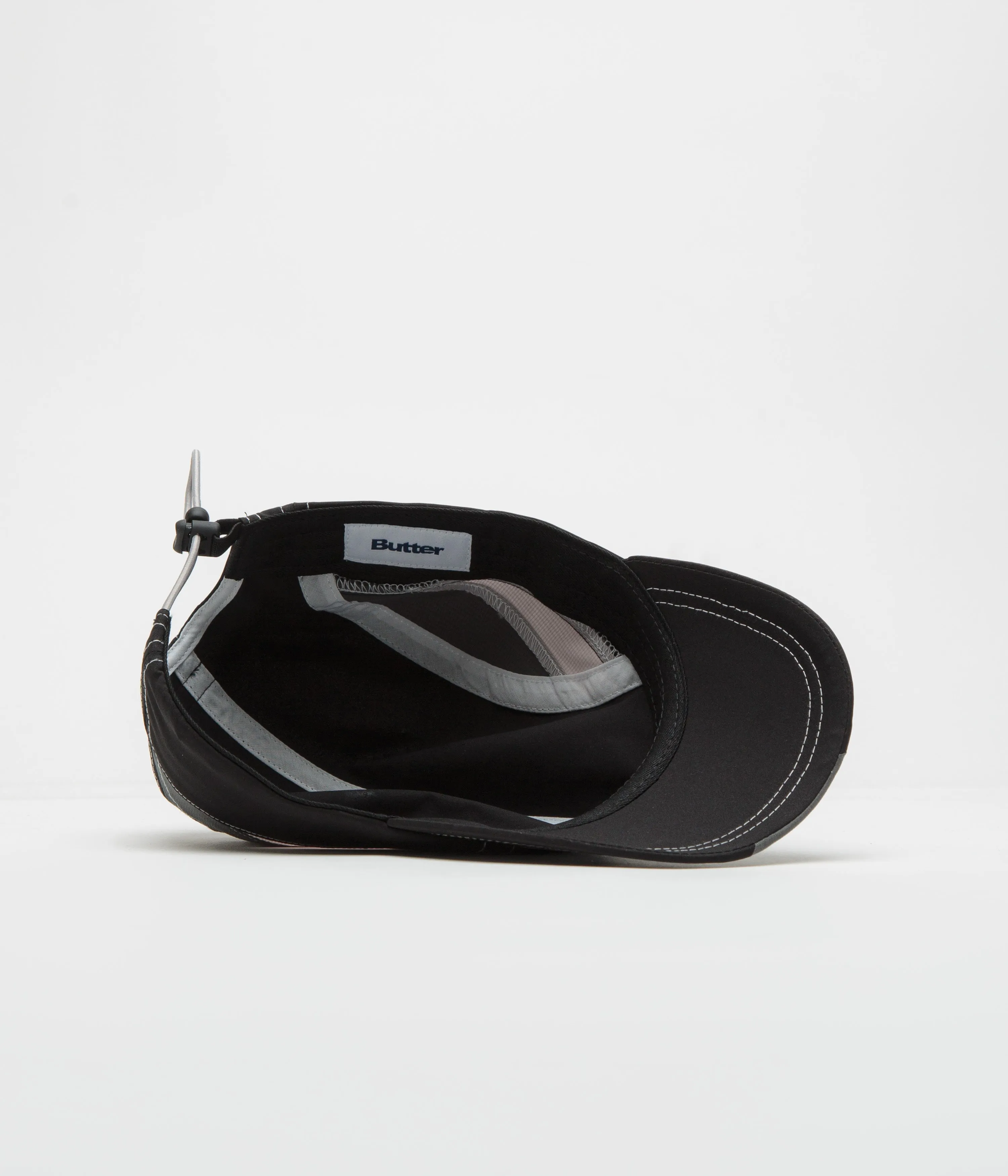 Butter Goods Sprint 4 Panel Cap - Black