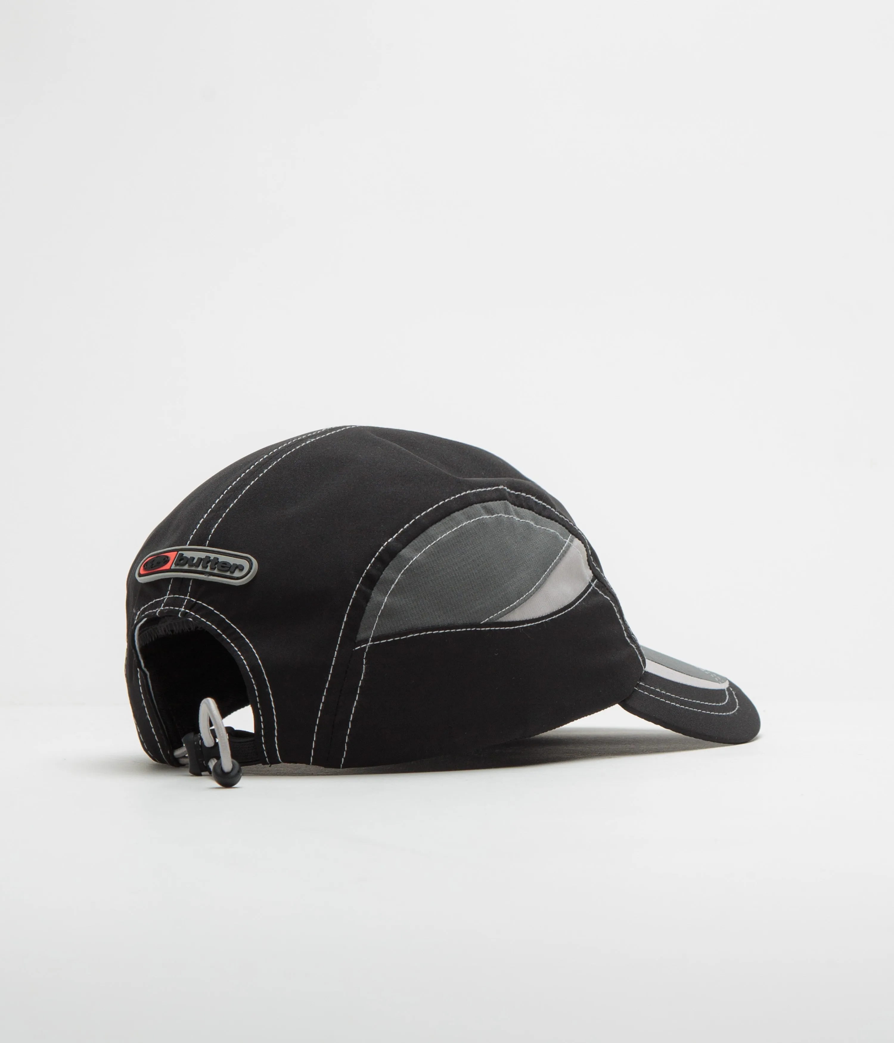 Butter Goods Sprint 4 Panel Cap - Black