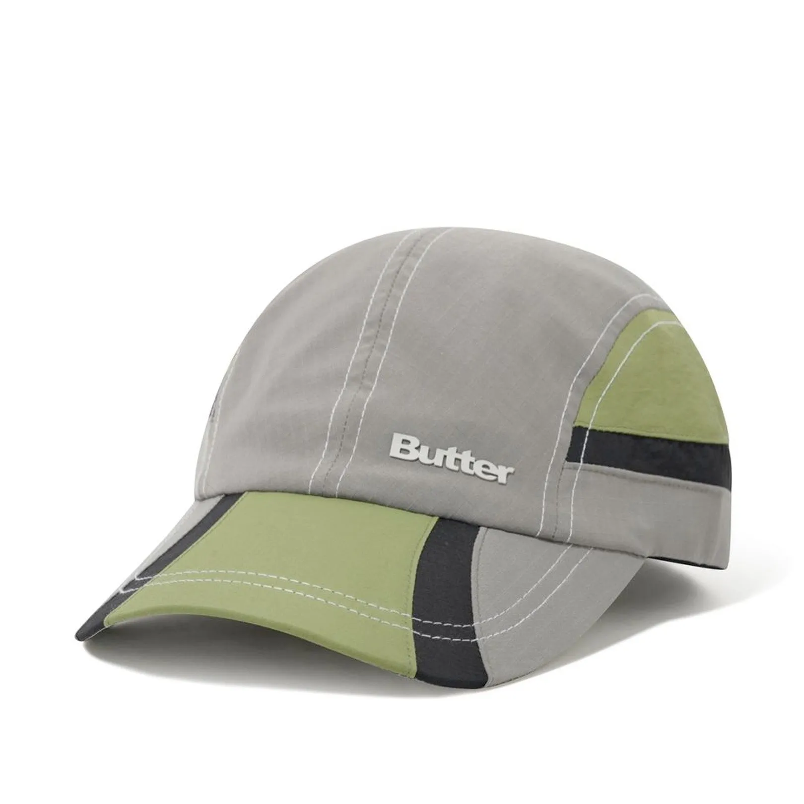 Butter Goods Swift 4 Panel Cap Grey