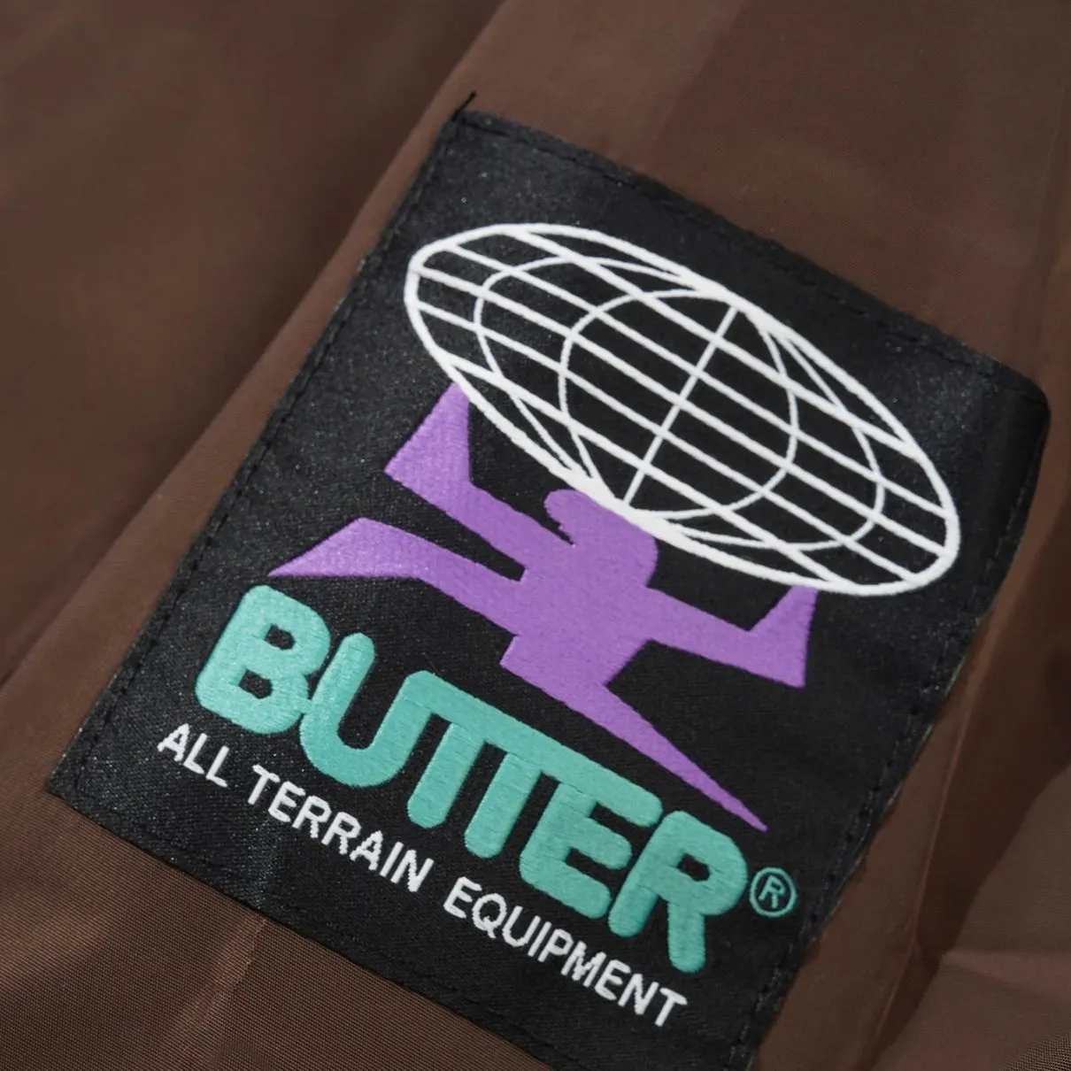 Butter Goods T-Rain Jacket // Brown