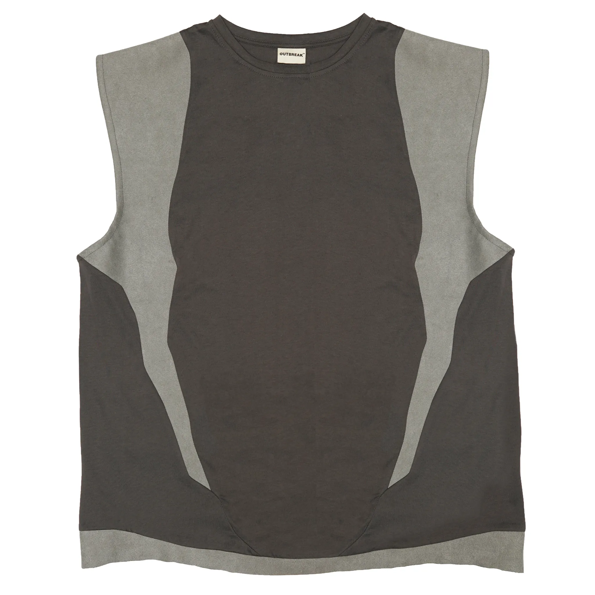 CAPSUL x OUTBREAK T-SHIRT (Grey)