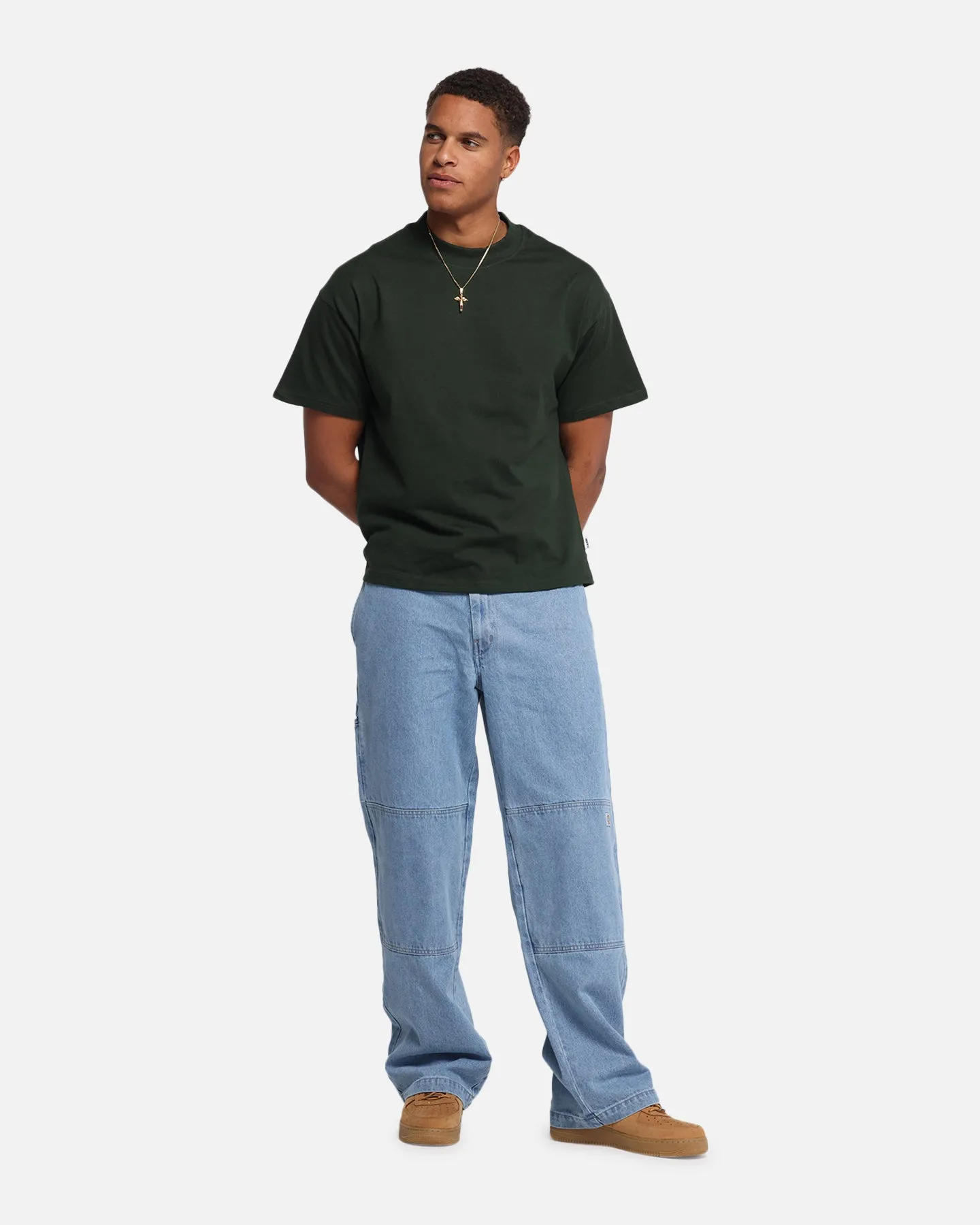 Carr Blanc T-Shirt Dark Green