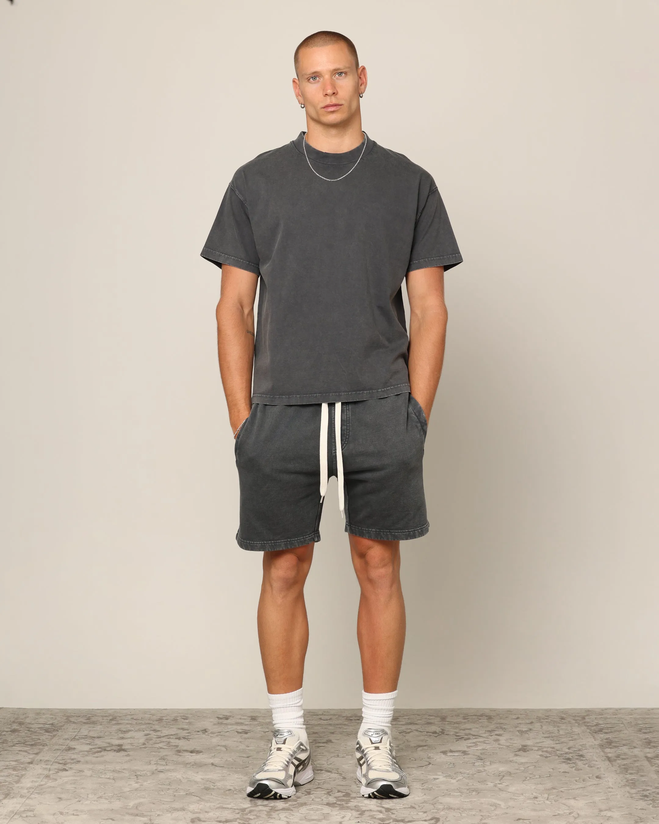 Carr Blanc T-Shirt Vintage Grey