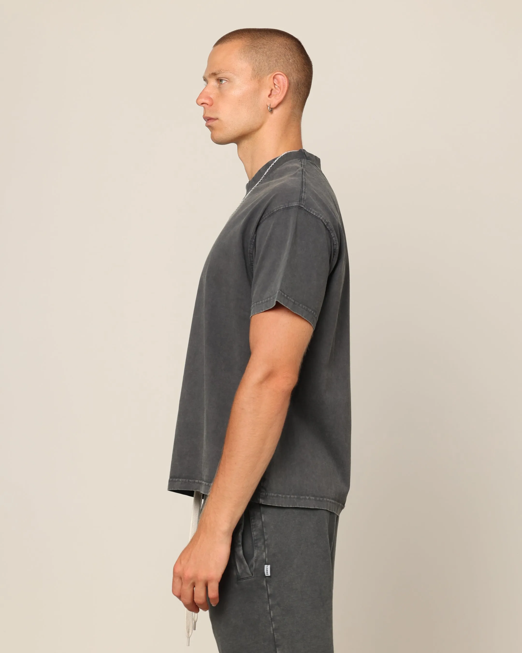 Carr Blanc T-Shirt Vintage Grey