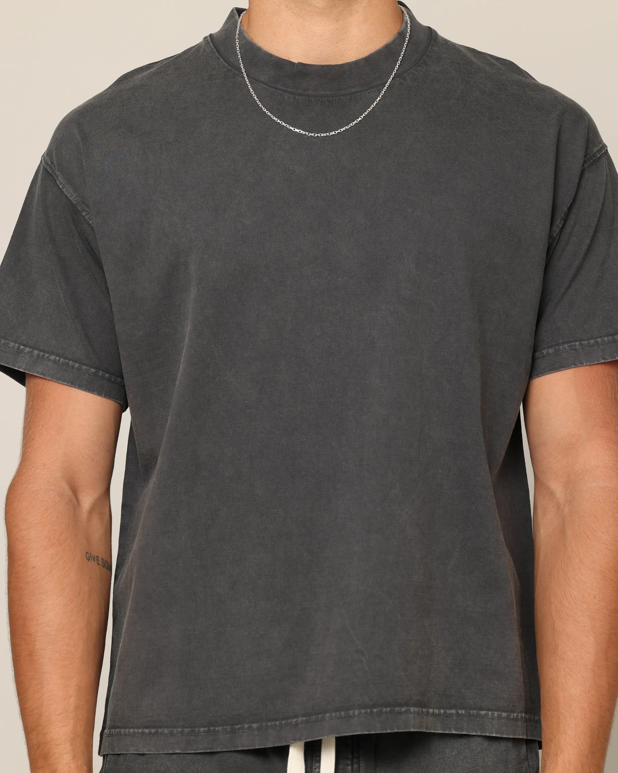 Carr Blanc T-Shirt Vintage Grey