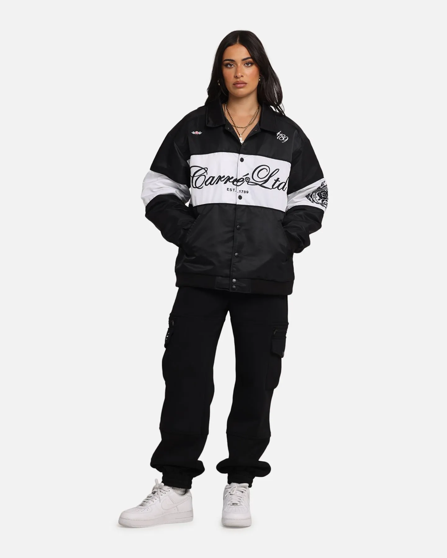 Carre Established Jacket Black/White