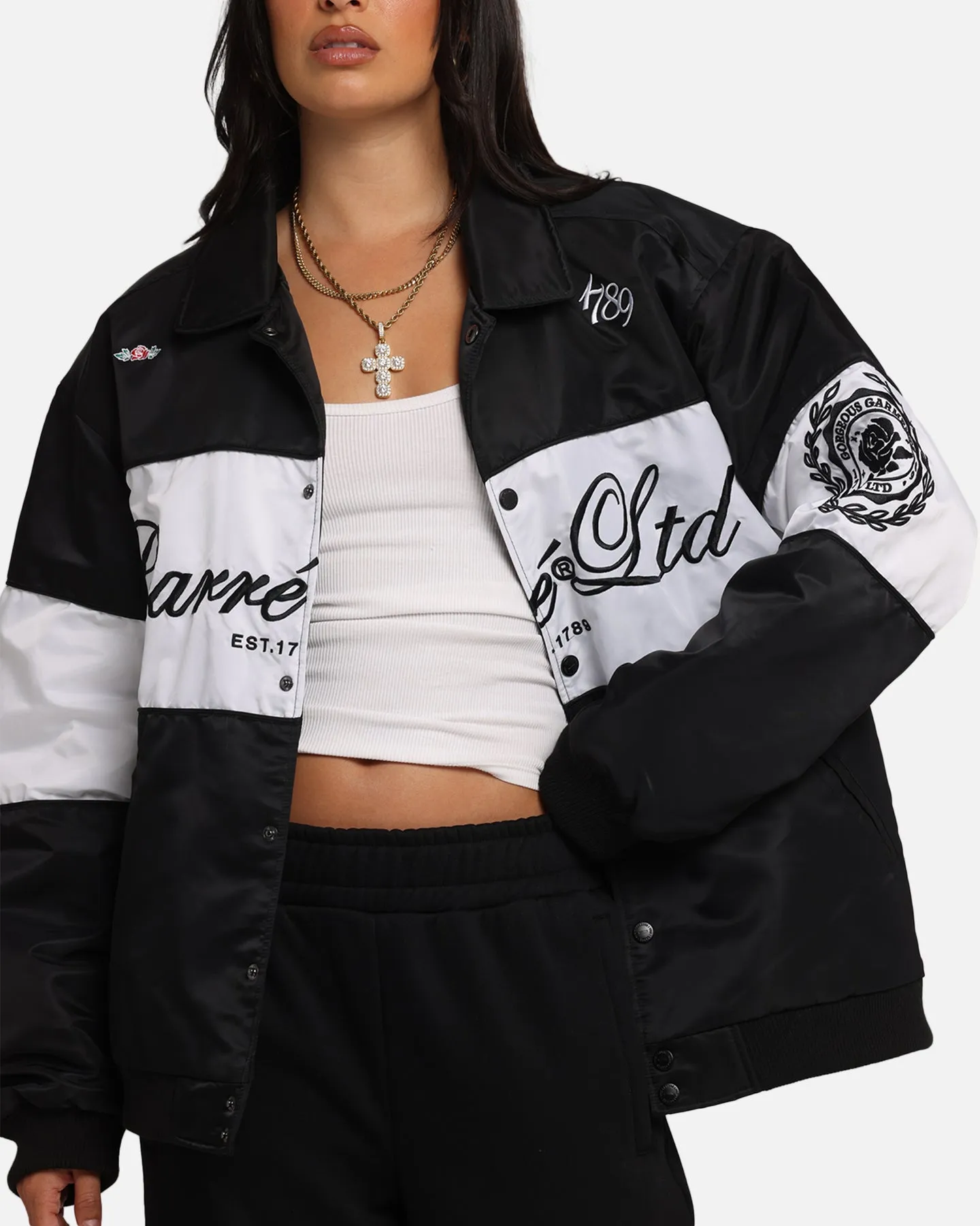 Carre Established Jacket Black/White
