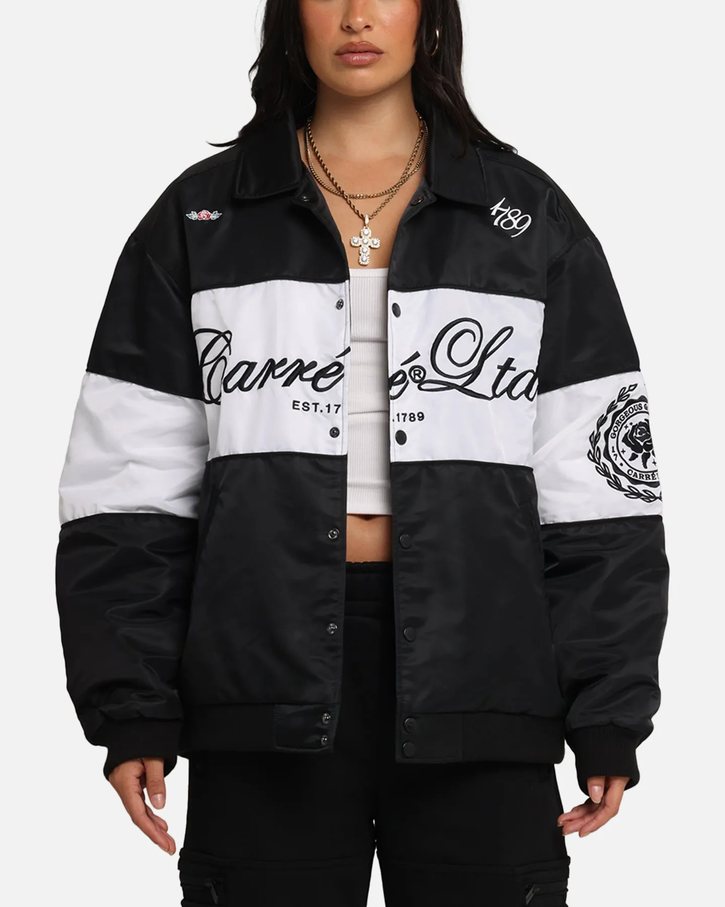 Carre Established Jacket Black/White
