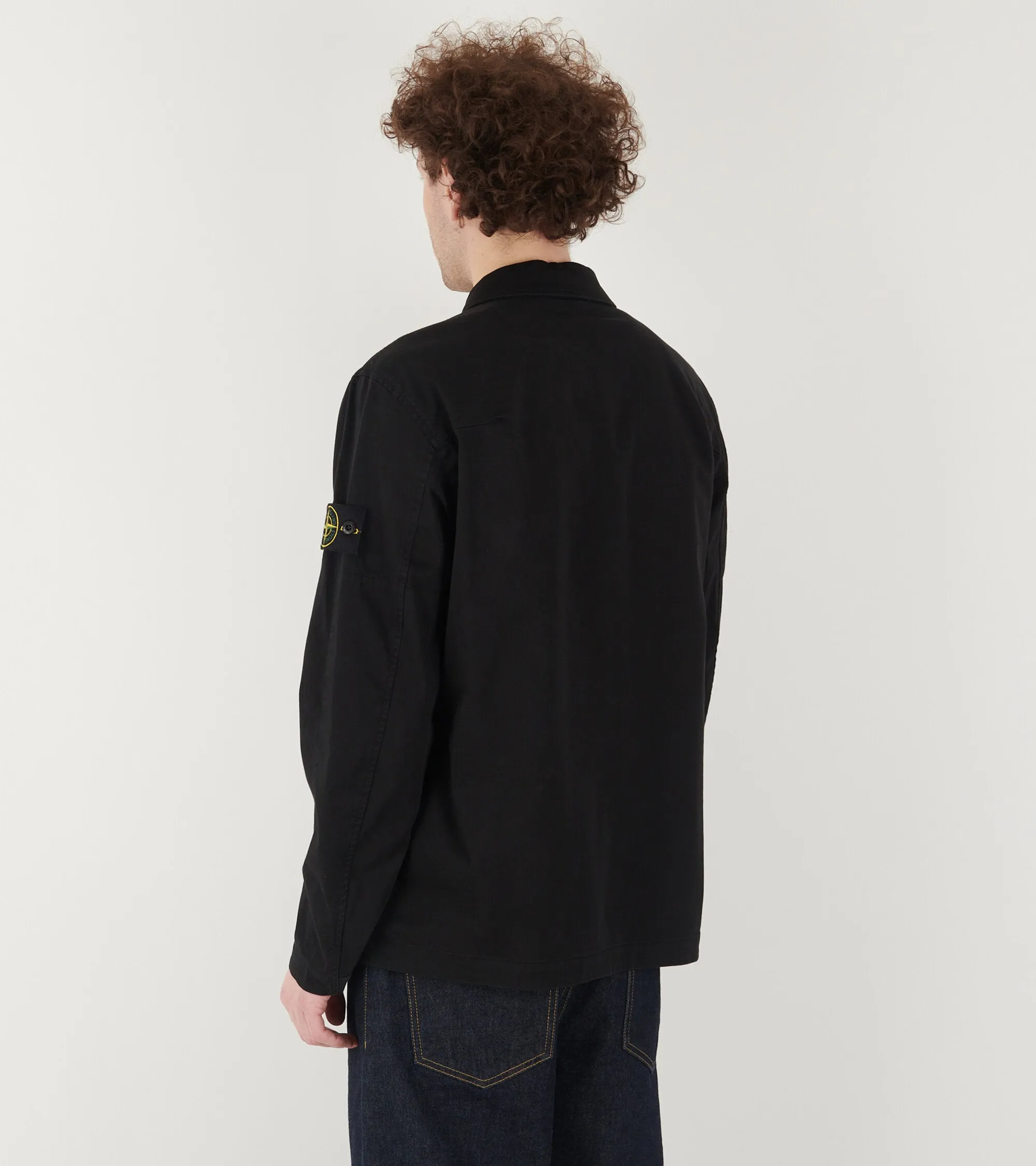Cotton Overshirt Black