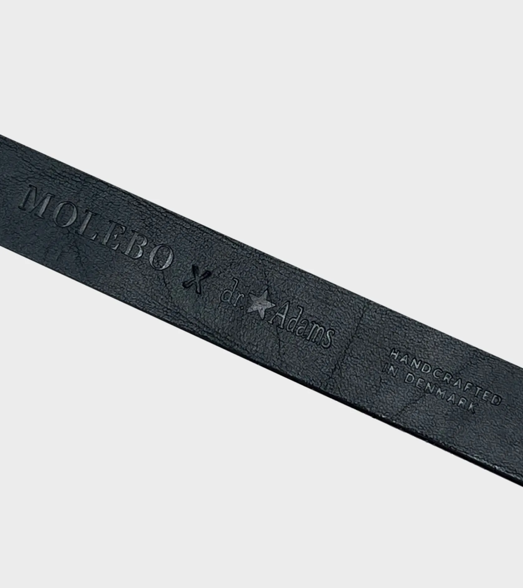 Dr. X Adams M2428 Dalmatian Belt White/Black